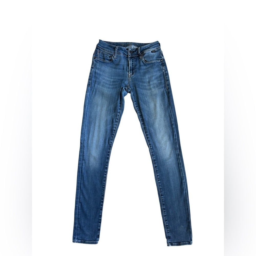 Mavi Gold Skinny Jeans size 27/32 - Picture 2 of 9
